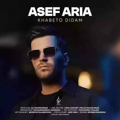 دانلود آهنگ خوابتو دیدم از آصف آریا